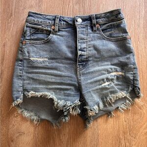 We The Free - Free People Distressed Denim Women Shorts